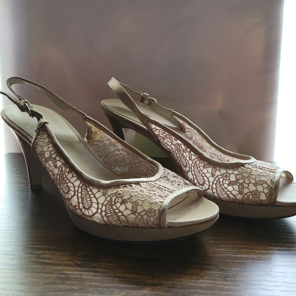 Nine West Lace Heels